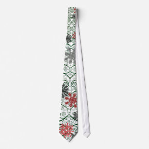 Corbata Árbol de Swirly adornado