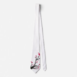 Corbata árbol del corazón negro