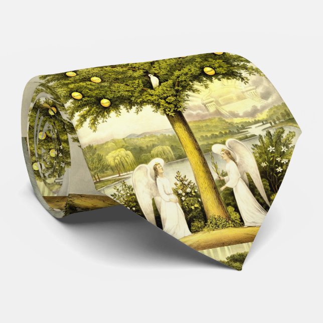 Corbata Árbol del lazo de la vida (Enrollado)