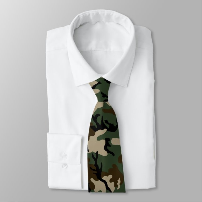 Corbata Arbolado americano Camo (Atado)