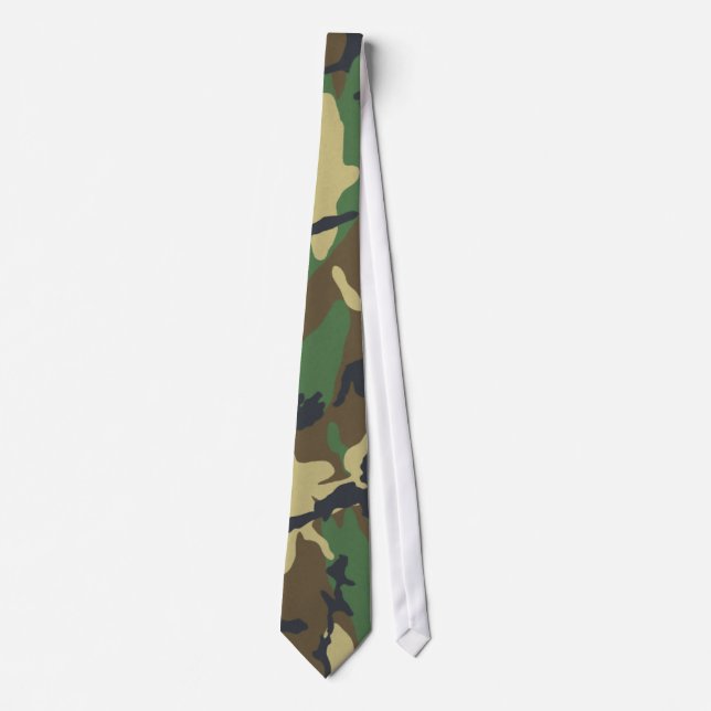 Corbata Arbolado Camo (Anverso)