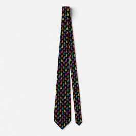 Corbata Árboles Brillantes