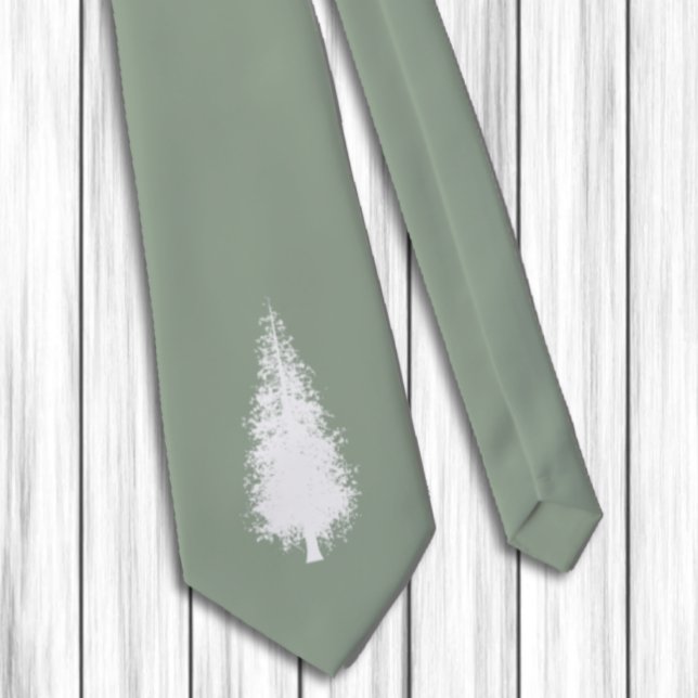 Corbata Árboles del bosque Navidad (Subido por el creador)