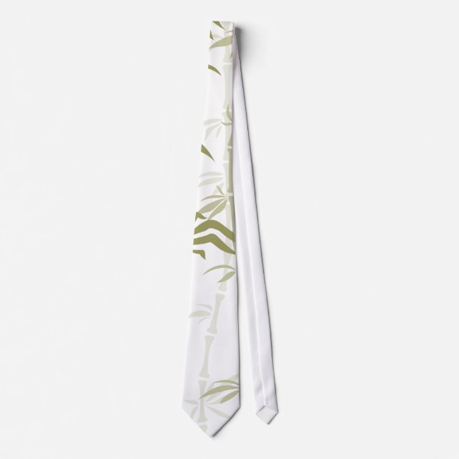 Corbata Árboles modernos de bambú (Anverso)