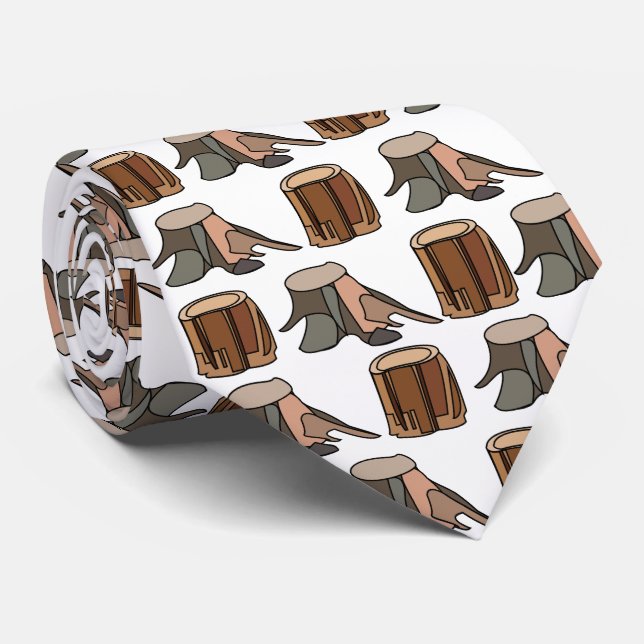 Corbata Arborista de Tocón de Árbol Cirujano de Árbol (Enrollado)
