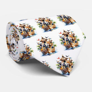 Corbata Arca de Noé Cristiana