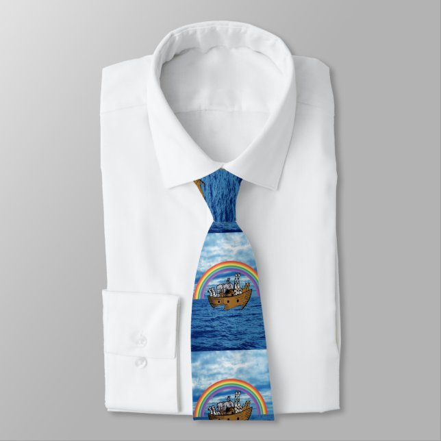 Corbata Arco y arcoiris de Noé (Atado)
