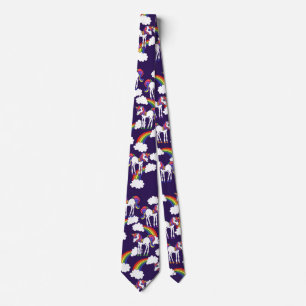 Corbata Arcoíris de Unicornios