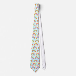 Corbata arcoíris infantil