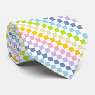 Corbata Arcoiris pastel bajo control