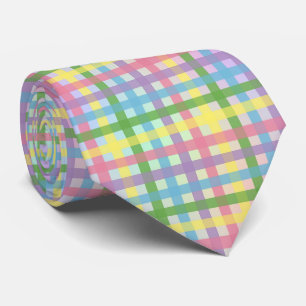 Corbata Arcoiris Tartán Stripe Tie