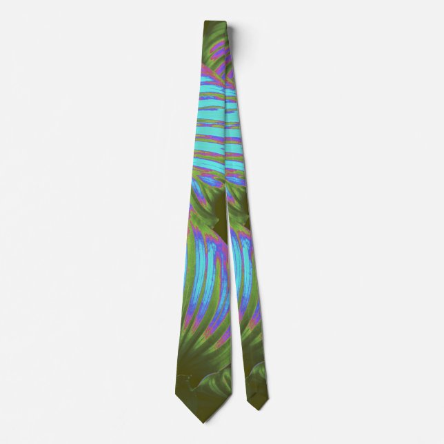 Corbata Arcoiris Tropical Sale Agujero De Cuello (Anverso)