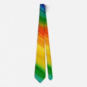 Corbata Arcoíris vibrante de colores