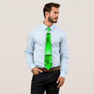 Corbata Arcos verdes