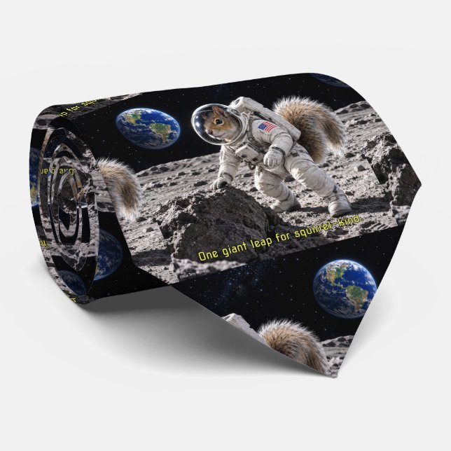 Corbata Ardilla Ardilla en el Espacio (Enrollado)