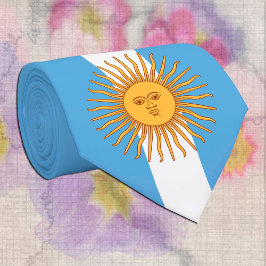 Corbata Argentina, Sol de Mayo y Argentina Bandera / negoc
