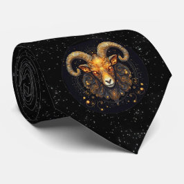 Corbata Aries Astrología Zodiac Neck Tie