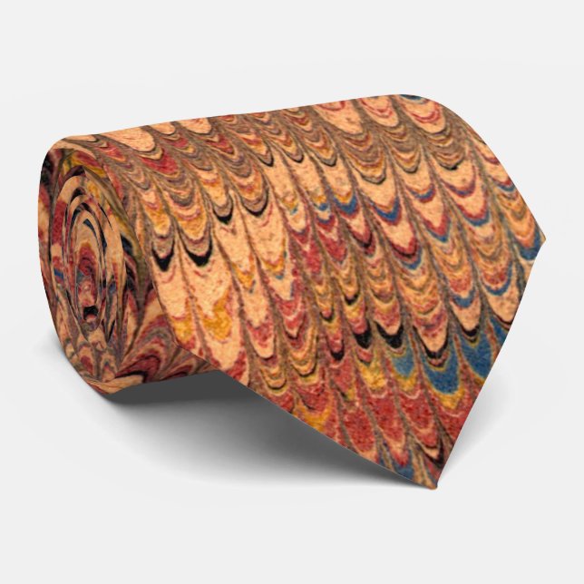 Corbata Arizona Marbledo (corbata de cuello) (Enrollado)