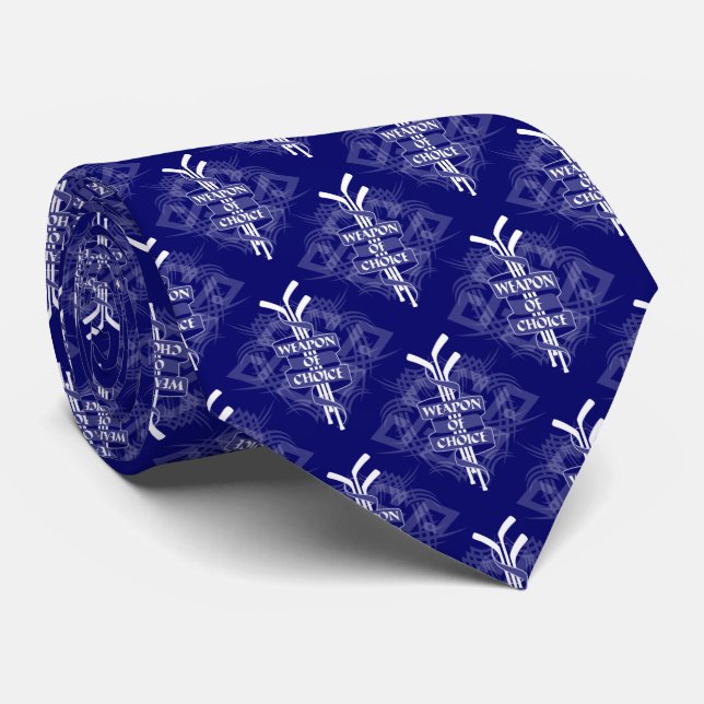 Corbata Arma De Elección (Hockey) (Enrollado)