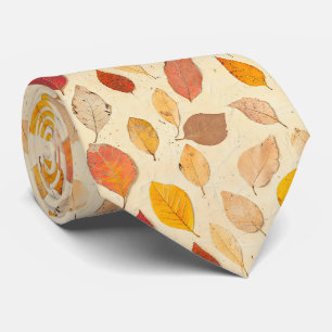 Corbata Armonía de Hoja Prensada – Botánica Vintage