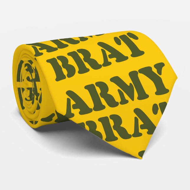 CORBATA ARMY BRAT (Enrollado)