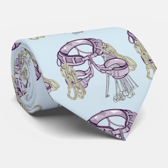 Corbata Arnés y equipo de escalada comercial (Enrollado)