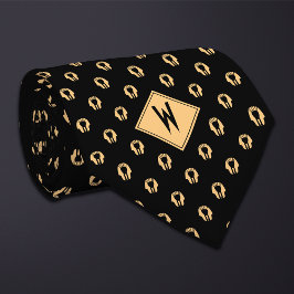Corbata Arqueólogo Negro Faraón