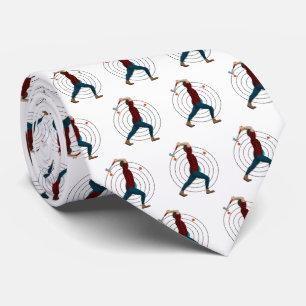 Corbata Arrojamiento de x