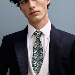 Corbata Arrojando a los pájaros William Morris inspiró a l