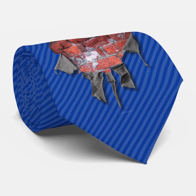 Corbata Arroz de ladrillo de portería (hockey) (Enrollado)