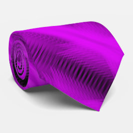 Corbata Arte abstracto diagonal futurista en fucsia