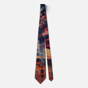 Corbata Arte Antiguo Moderno, Loie Fuller en Folies Berger