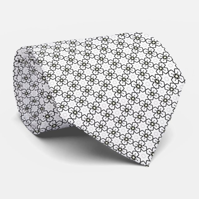 Corbata Arte caleidoscópico del volumen uno dieciocho (Enrollado)