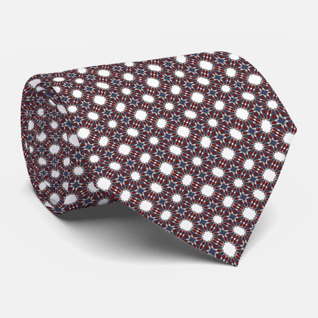 Corbata Arte catorce del caleidoscopio del volumen cuatro (Enrollado)