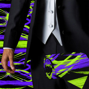 Corbata Arte contemporáneo artístico de moda abstracto col