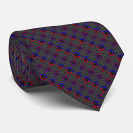 Corbata Arte de caleidoscopio del tomo trece cuatro