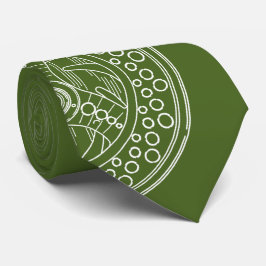 Corbata Arte de carrete para los fanáticos de la pesca de 