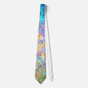 Corbata Arte de color abstracto #57
