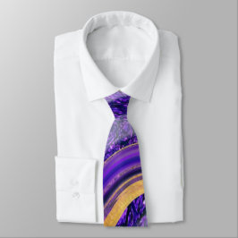 Corbata arte de color vibratorio