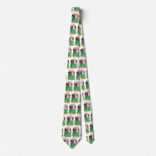 Corbata Arte de etiqueta de paquete de semillas antiguas P