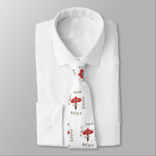 Corbata Arte de hongos
