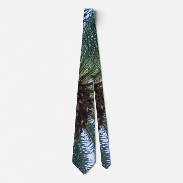 Corbata Arte De La Palm Tree Neck Tie (Anverso)