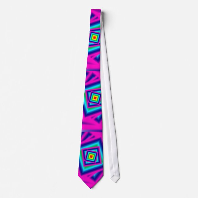 Corbata Arte de neón (Anverso)