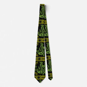 Corbata Arte de Nueva Zelanda Maorí