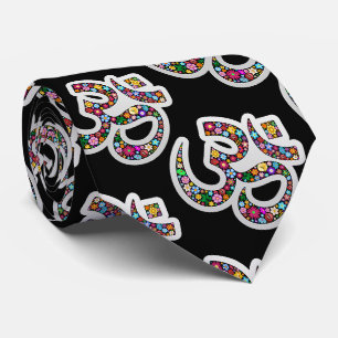 Corbata Arte de Símbolo Floral Namaste
