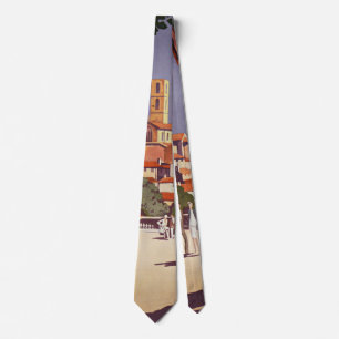 Corbata Arte de verano vintage de Grasse