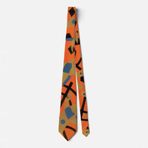 Corbata Arte Deco Vintage Jazz Pochoir Aves Doradas Animal