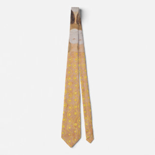 Corbata Arte Floral Art Nouveau Dorado Antiguo de Gustav K