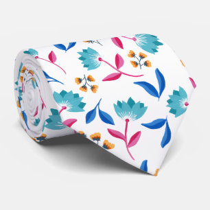 Corbata Arte floral popular brillante