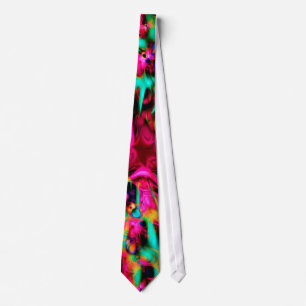 Corbata Arte fractal Kaleidoscope Apofisis - I